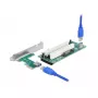 Karta riser DeLOCK PCI Express x1 na 2 x PCI 32 Bit z kablem 60 cm