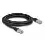 Kabel sieciowy DeLOCK RJ45 Cat.6A 3m czarny