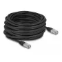 Kabel sieciowy DeLOCK RJ45 Cat.6A S/FTP 15m Czarny