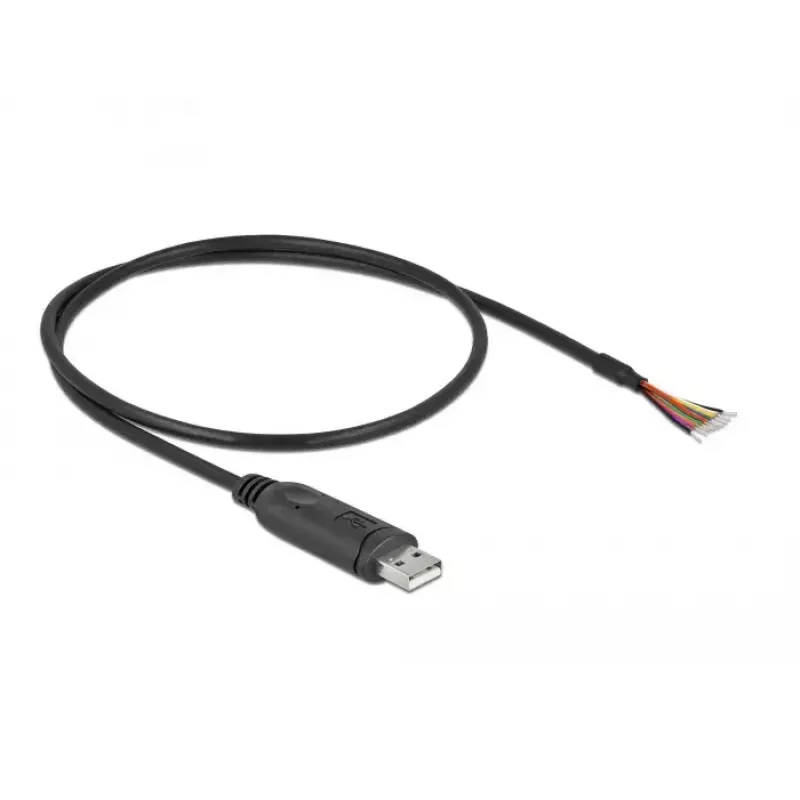 adapter kablowya USB 2.0 Typ-A na szeregowy RS-232 DeLOCK 90415