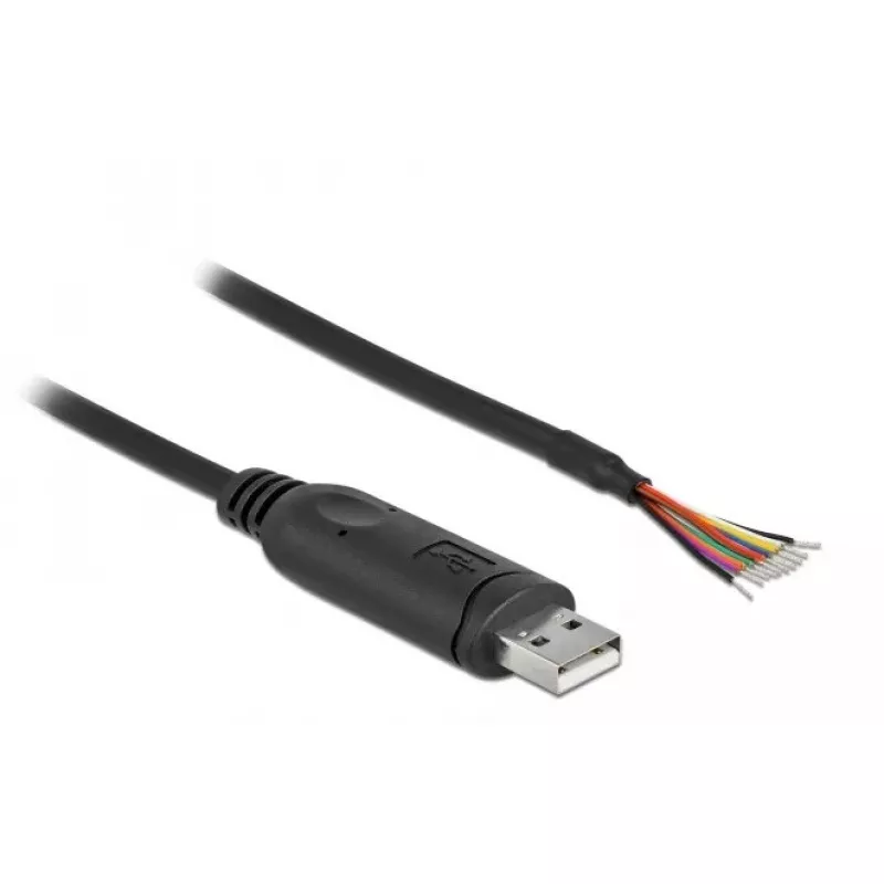adapter kablowya USB 2.0 Typ-A na szeregowy RS-232 DeLOCK 90415