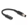 adapter kablowya DeLOCK USB Typu-C żeński na HP 7,4 x 5,0 mm męski 15 cm