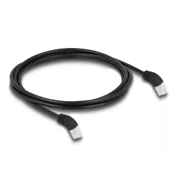 Kabel sieciowy DeLOCK RJ45 Kat.6A S/FTP 2m Czarny