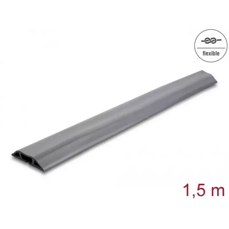 Kanał kablowy DeLOCK 20733 Podłogowy Szary 70mm x 13mm x 1,5m