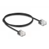 Kabel sieciowy DeLOCK RJ45 Kat.6 UTP 1m Czarny
