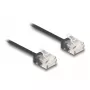 Kabel sieciowy DeLOCK RJ45 Kat.6 UTP 1m Czarny