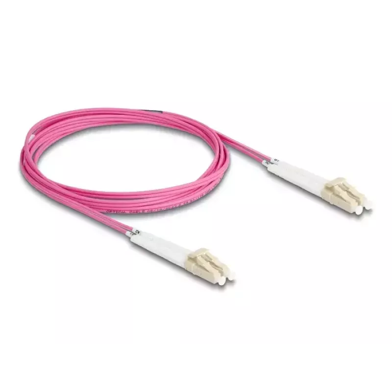 Kabel światłowodowy DeLOCK LC Duplex na LC Duplex OM4 2m
