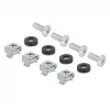 Uchwyt na kable DeLOCK 67033 Czarny Rack Szerokość 96,2 mm