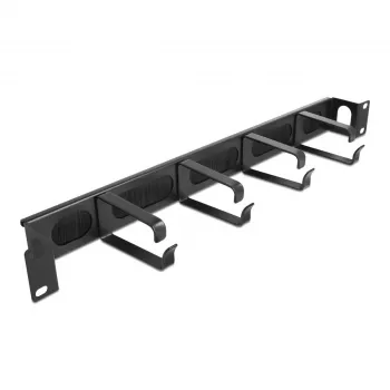Uchwyt na kable DeLOCK 67033 Czarny Rack Szerokość 96,2 mm