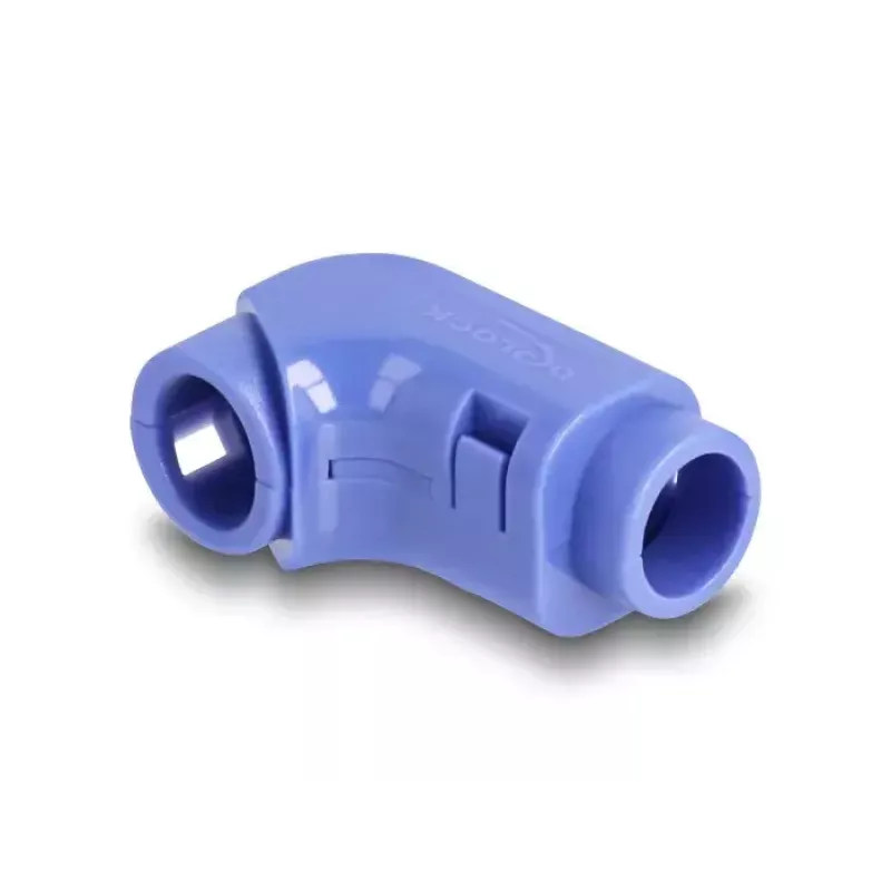 Klips do kabli DeLOCK 88122 niebieski uniwersalny 8 szt.