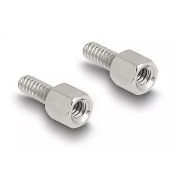 Osłona kabla DELOCK D-Sub 9-pin do kabla płaskiego, plastik, czarny, 25×32×14 mm