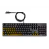 DeLOCK 12115 Klawiatura gamingowa USB QWERTZ niemiecka czarna mechaniczna RGB