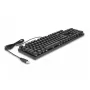 DeLOCK 12115 Klawiatura gamingowa USB QWERTZ niemiecka czarna mechaniczna RGB