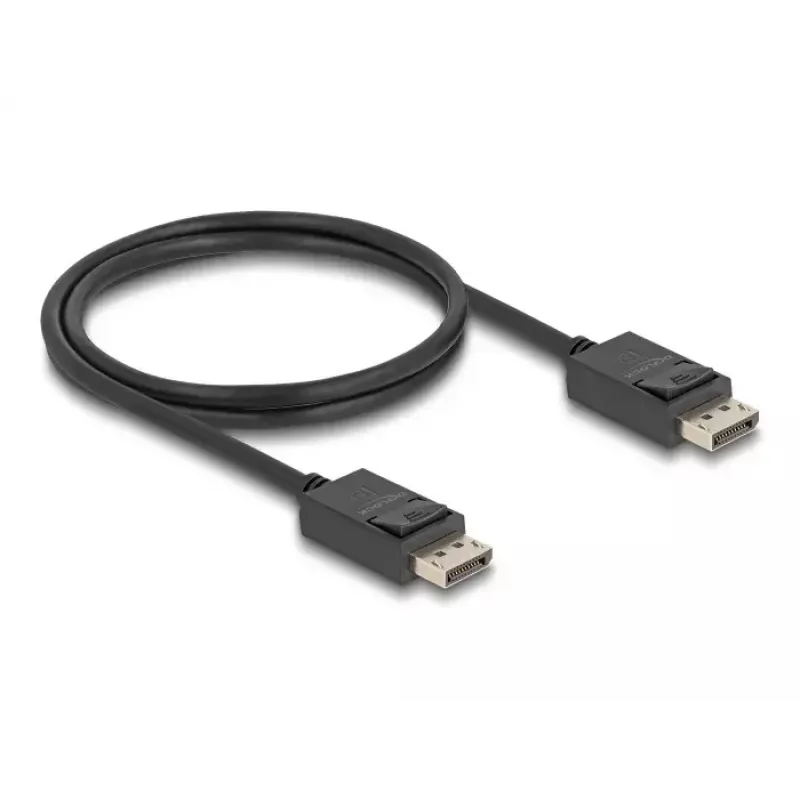 Kabel koncentryczny DisplayPort DeLOCK 80491 16K 60 Hz 80 Gb/s 1 m