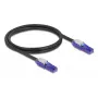 Kabel sieciowy DeLOCK 80926 RJ-45 Cat6 1m Czarny Fioletowy