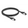 Kabel sieciowy DeLOCK 80571 RJ-45 Cat8.1 1 m Czarny