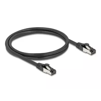 Kabel sieciowy DeLOCK 80571 RJ-45 Cat8.1 1 m Czarny