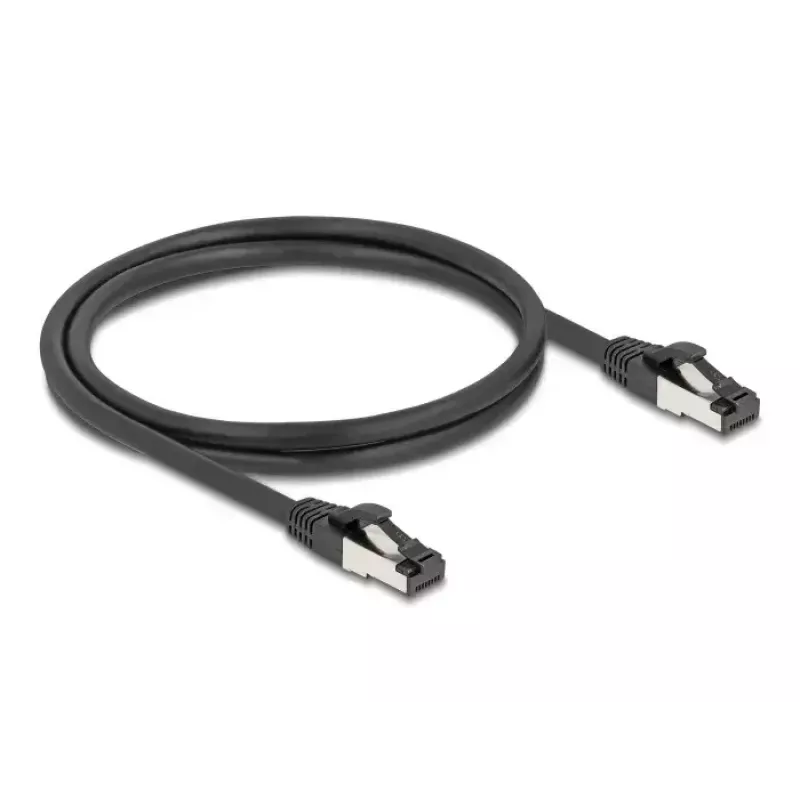 Kabel sieciowy DeLOCK 80571 RJ-45 Cat8.1 1 m Czarny