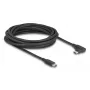 Kabel USB DeLOCK 81196 5 m USB C czarny 10 Gbit/s