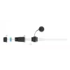 Kabel sieciowy DeLOCK 86701 RJ45 na RJ45 Kat.6A Czarny