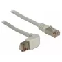 Kabel sieciowy DeLOCK 0.5m RJ-45 Cat5e szary