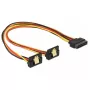 Kabel SATA DeLOCK 60159 0.3 m Wielokolorowy