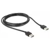 Kabel USB DeLOCK 5m USB 2.0 A USB A Czarny