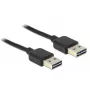 Kabel USB DeLOCK 5m USB 2.0 A USB A Czarny