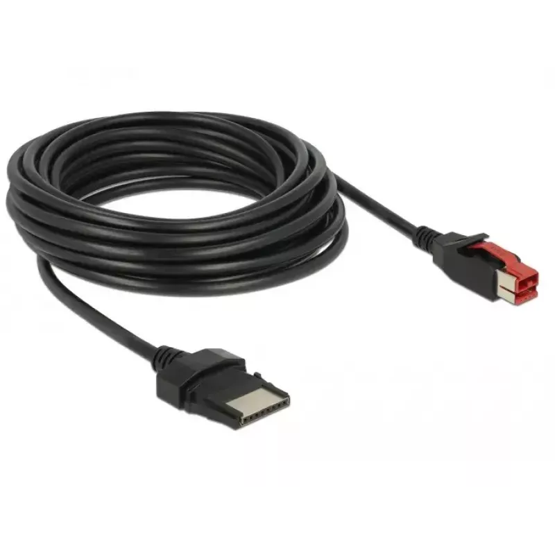 Kabel zasilający DeLOCK 85481 5 m PoweredUSB czarny
