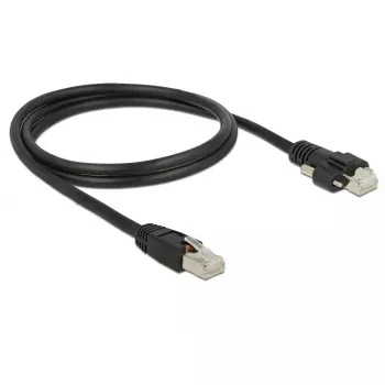 Kabel sieciowy DeLOCK 85667 RJ-45 Cat6 1m Czarny