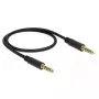 Kabel audio DeLOCK 85790 0.5m 4.4mm Czarny