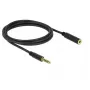 Kabel audio DeLOCK 85797 2m 4,4mm Czarny