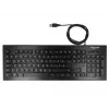 Klawiatura DeLOCK 12672 Biurowa USB QWERTZ Niemiecki Czarny
