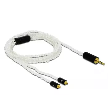 Kabel audio DeLOCK 85848 1,2 m 2,5 mm 2x MMCX biały