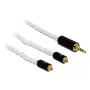 Kabel audio DeLOCK 85848 1,2 m 2,5 mm 2x MMCX biały