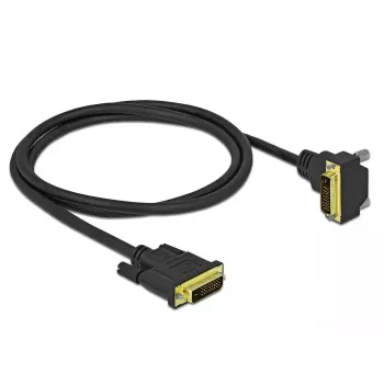 Kabel DVI DeLOCK 85893 1 m DVI-D Czarny