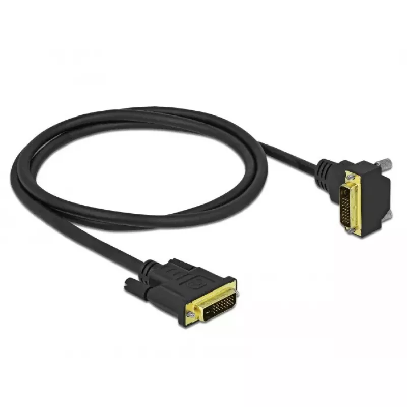 Kabel DVI DeLOCK 85893 1 m DVI-D Czarny