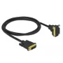 Kabel DVI DeLOCK 85893 1 m DVI-D Czarny
