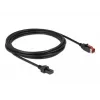 Kabel PoweredUSB DeLOCK 85952 24 V 2 x 4 pin męski 3 m