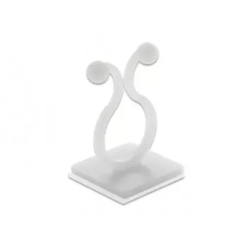 Haczyk na kabel DeLOCK 60175 naturalny 10 sztuk