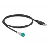 Kabel HSD Z męski do USB 2.0 Typ-A męski 1 m DeLOCK