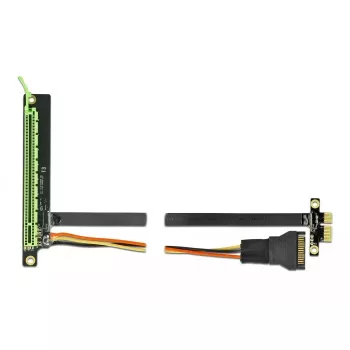 Karta Riser DeLOCK PCI Express x1 na x16 z elastycznym kablem 80 cm