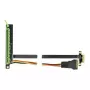 Karta Riser DeLOCK PCI Express x1 na x16 z elastycznym kablem 80 cm