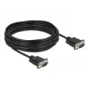 Kabel szeregowy DeLOCK 86577 Czarny 10 m RS-232 Sub-D9