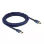 Kabel HDMI DeLOCK Ultra High Speed 48 Gbps 8K 60 Hz niebieski 3 m