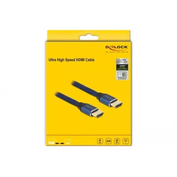 Kabel HDMI DeLOCK Ultra High Speed 48 Gbps 8K 60 Hz 0,5 m
