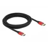 Kabel HDMI DeLOCK Ultra High Speed 48 Gbps 8K 60 Hz Czerwony 3 m