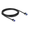 Kabel sieciowy DeLOCK RJ45 Cat.6A 3m Czarny
