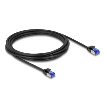 Kabel sieciowy DeLOCK RJ45 Cat.6A 3m Czarny