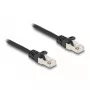 Kabel DeLOCK RJ50 męski na RJ50 męski S/FTP 2 m czarny